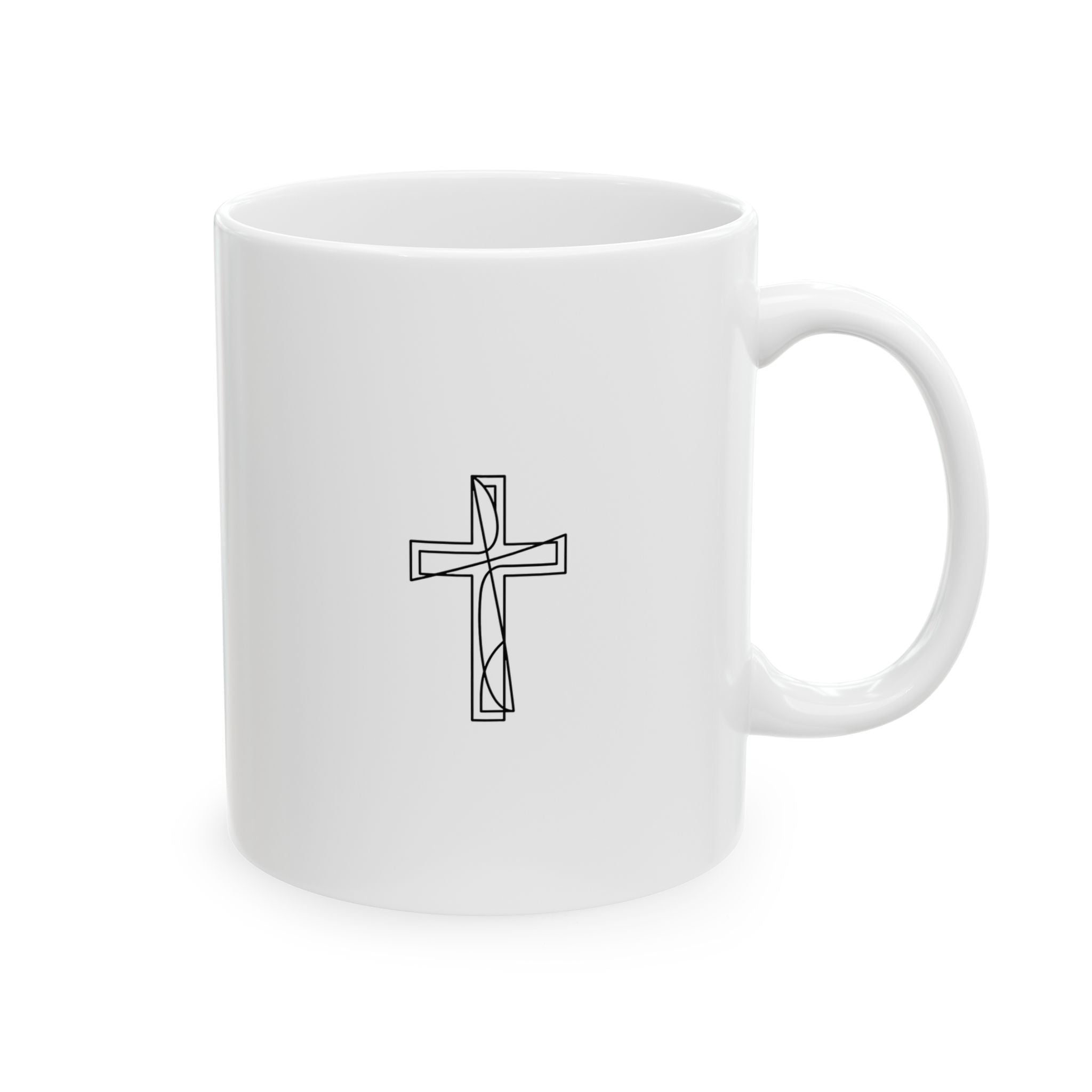 "The Sketch Cross" Ceramic Mug