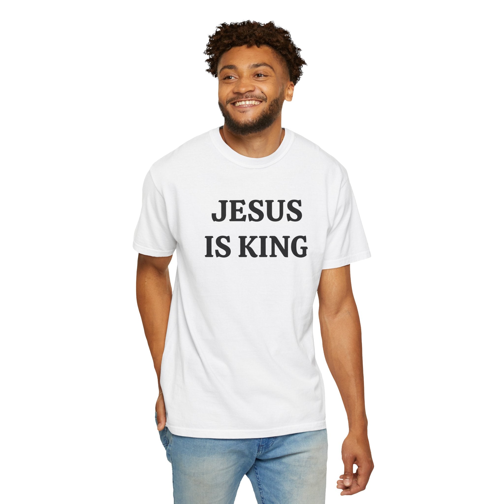 "JESUS IS KING" Tee